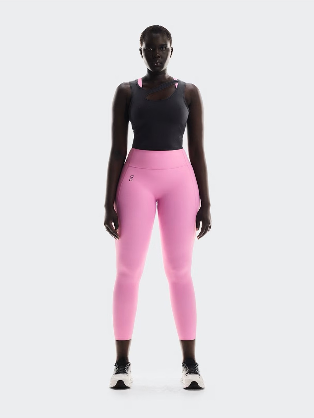ON Studio Tights 7/8 - Raspberry - Picture 2 of 16